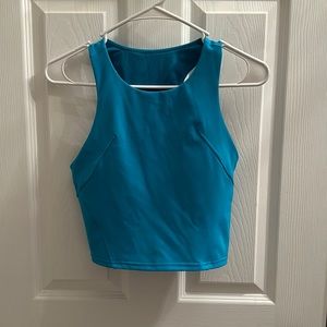 Lululemon wunder train cropped tank top- size 6